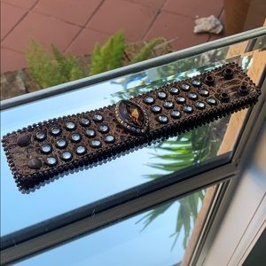 Leather Studded Bracelet